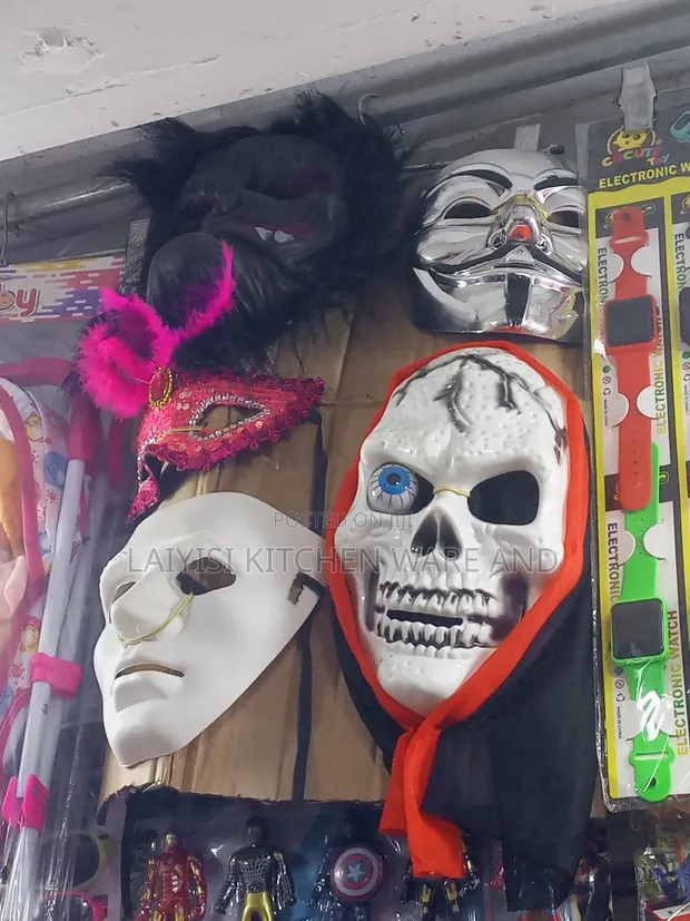 Sand Clown Horror Mask - Unisex - 1