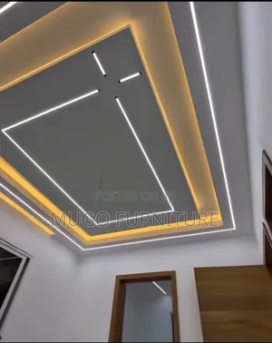 Gypsum Ceiling Installation - Kisaasi Site