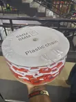 6mm Plastic Chain Barrier Link - Red & White - 2