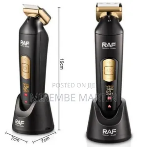 RAF Cordless Electric Trimmer/Shaver with Charging Dock