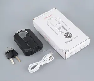 Smart Fingerprint Padlock - USB-C Recharging