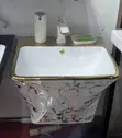 Brand New Golden Ceramic Wash Hand Basin - 2