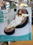 2pc Inflatable Air Sofa/Lounge Chair with Ottoman - Multicolor - 4