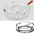 Thickened Glass Ashtray - Clear - 1