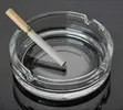 Thickened Glass Ashtray - Clear - 2