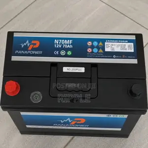 Panapower 70Ah N70MF Maintenance-Free Car Battery 12V