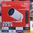 2-in-1 Game Projector (Android Smart Projector & Retro Gaming) - 2