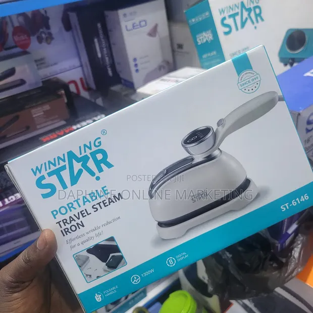 Winningstar Portable Travel Steam Iron - 1