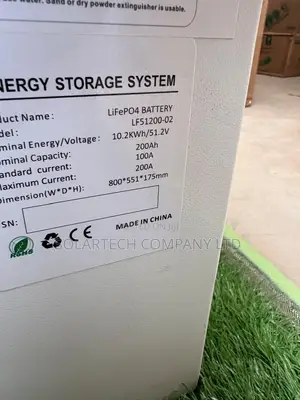Premium 10.2kWh 51.2V 200Ah LiFePO4 Battery