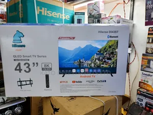 Hisense 43-Inch QLED Android Smart TV (Model 0043ST)