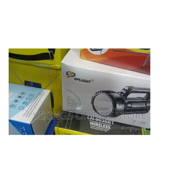 75W Portable Rechargeable LED Searchlight - 1