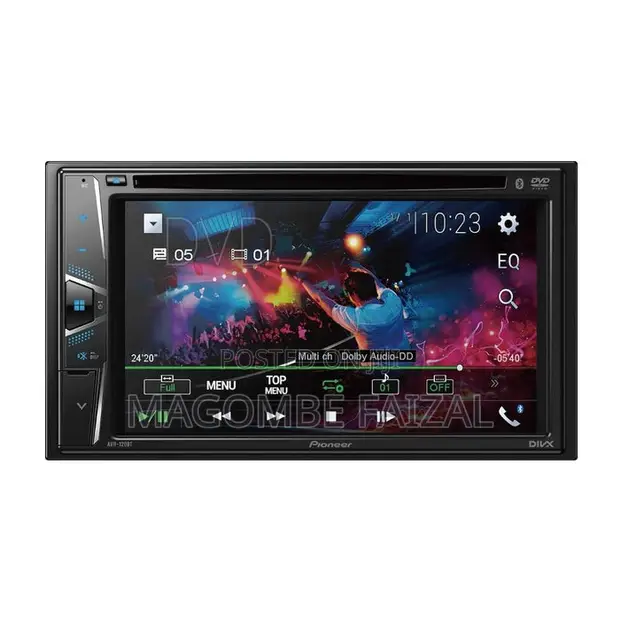 Pioneer AVH-120BT Multimedia Car DVD Receiver with Touchscreen - 1