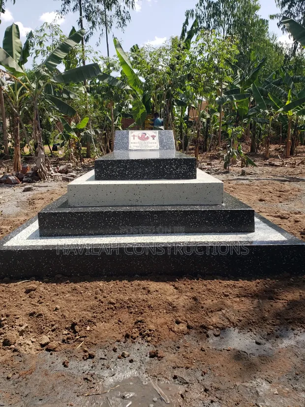 Grave Construction in Terrazzo - 1