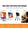 Portable Multi-Functional Mobile Phone/Laptop Holder - Foldable - 5