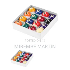 Pool Table Balls - Multiple Colors