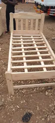 3x6 Natural Colored Bed Frame - 1