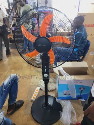 Brand New Dp Stand Fan - Orange