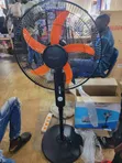 Brand New Dp Stand Fan - Orange - 3