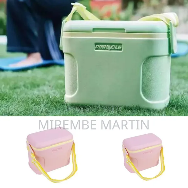 Portable Insulated Cooler Box with Adjustable Shoulder Strap - 1