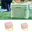 Portable Insulated Cooler Box with Adjustable Shoulder Strap - 1