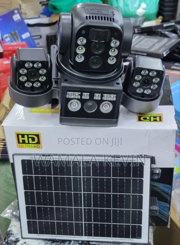V380 Pro 3/4 Lens Solar Camera - 1