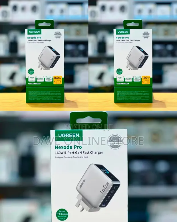 UGREEN Nexode Pro 160W 5-Port GaN Fast Charger - 1