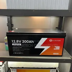 SUNARK 12.8V 200Ah Lithium Iron Phosphate Battery