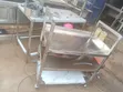Stainless Steel Trolley - 3 Shelves - 3