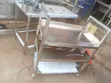 Stainless Steel Trolley - 3 Shelves - 5