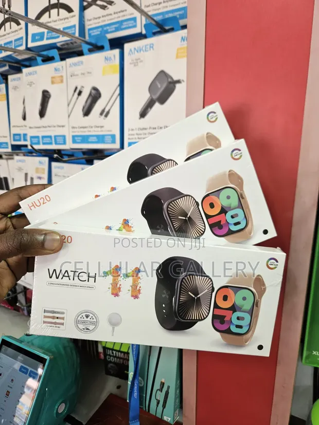 Smart Watch HU20 with 3 Straps - 1