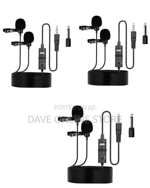 BOYA BY-M1DM Dual Lavalier Microphone