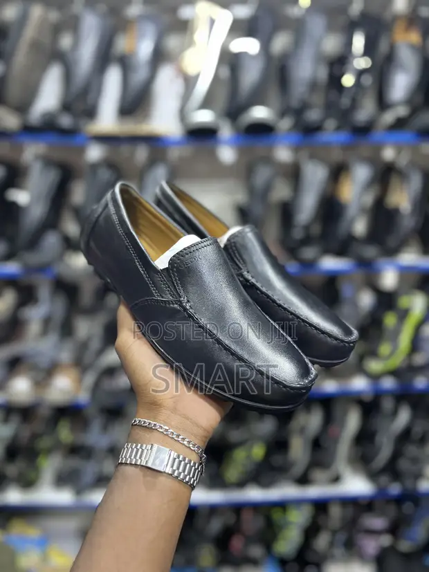 UK Second Hand Leather Moccasins - 1