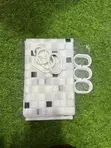 Classic White Shower Curtain - 1