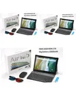New AirTab U25 Pro 16GB Black with Keyboard, Mouse & Stylus - 2