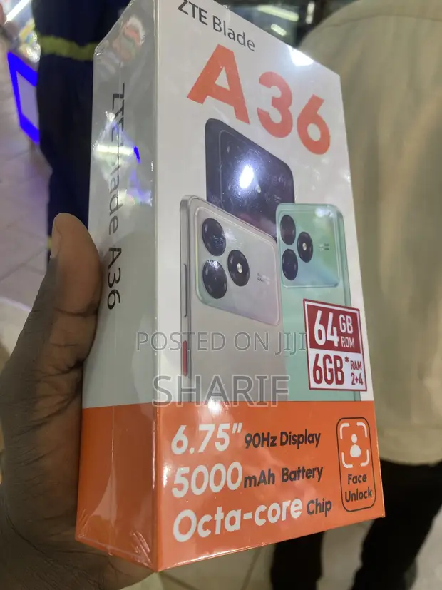 New ZTE Blade A36 White - 1