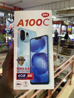 New Itel A100C 64GB Blue