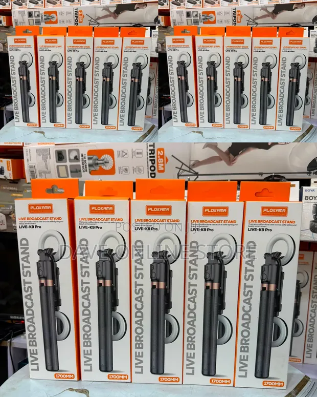 Plokama LIVE-K9 Pro Live Broadcast Stand - 1