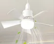 Modern Ceiling Fan with Integrated Light - Multicolor - 2