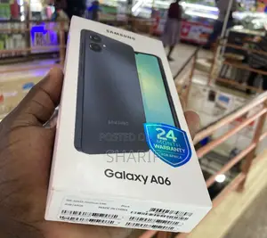 New Samsung Galaxy A06 64GB Black