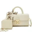 Scarf Handle Wallet Satchel Set - 3