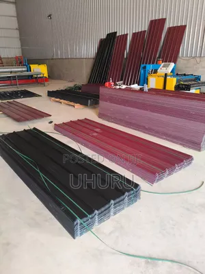 Quality Iron Sheets - Black & Red