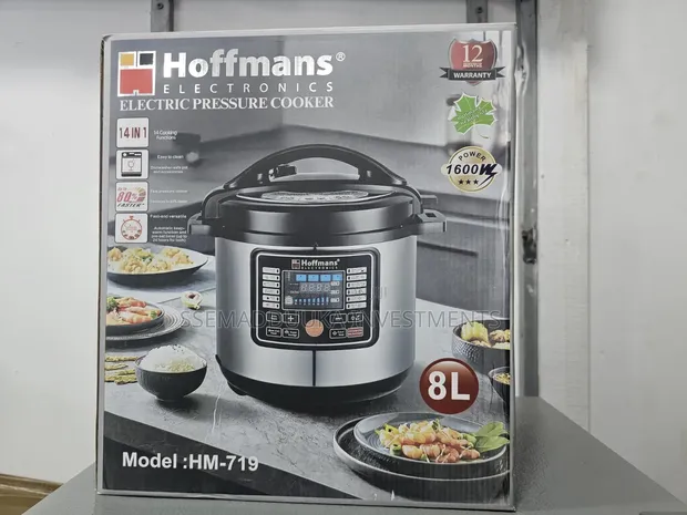 Hoffman 8L 14-in-1 Electric Pressure Cooker - 1
