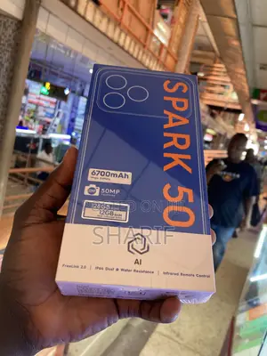 New Tecno Spark 50 128GB Black