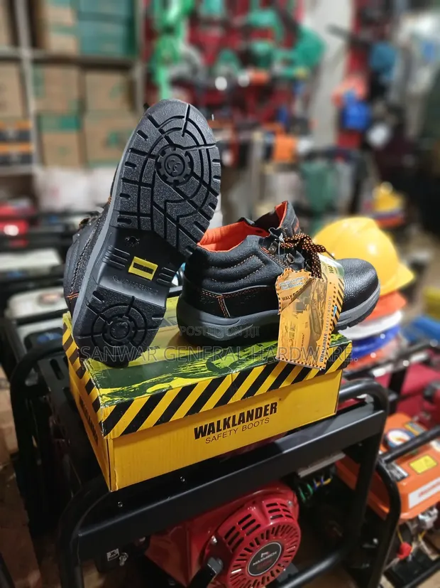 Walklander Leather Safety Shoes - 1