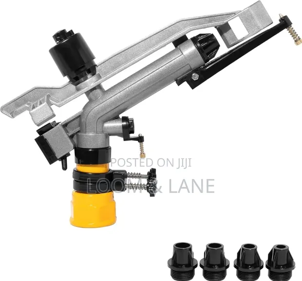 Long-Range Agricultural Impact Rain Gun Sprinkler - 1