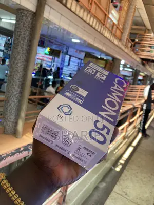 New Tecno Camon 50 256GB Black