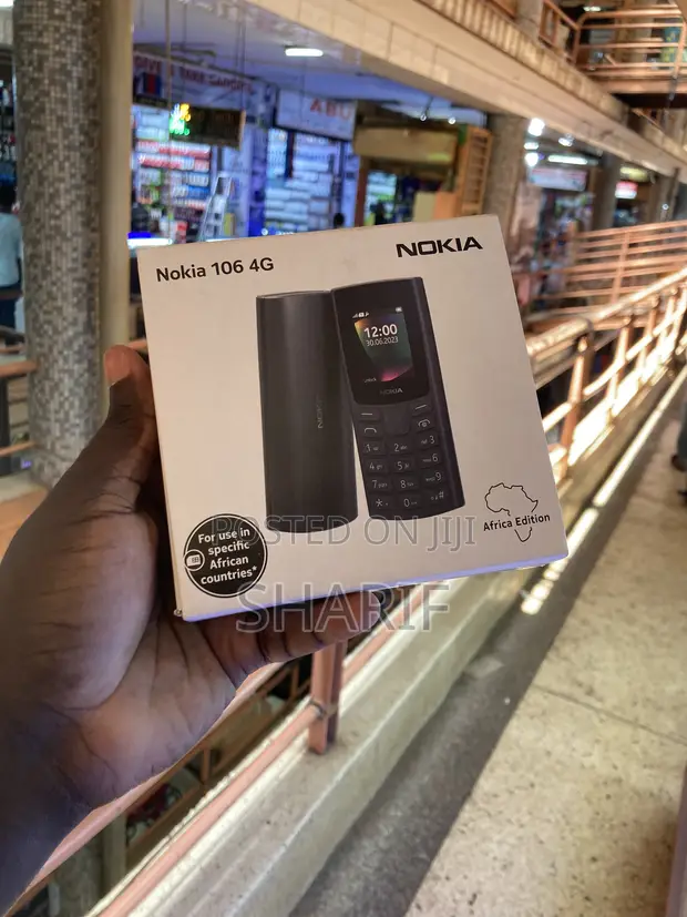 New Nokia 106 4G Black - 1
