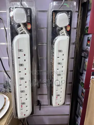 Extenport 5-Port Extension with 3M Cable & Surge Protector