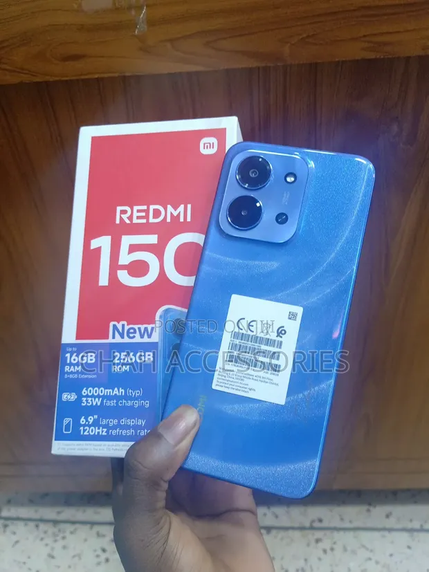 New Xiaomi Redmi 15C 4G 256GB Blue - 1