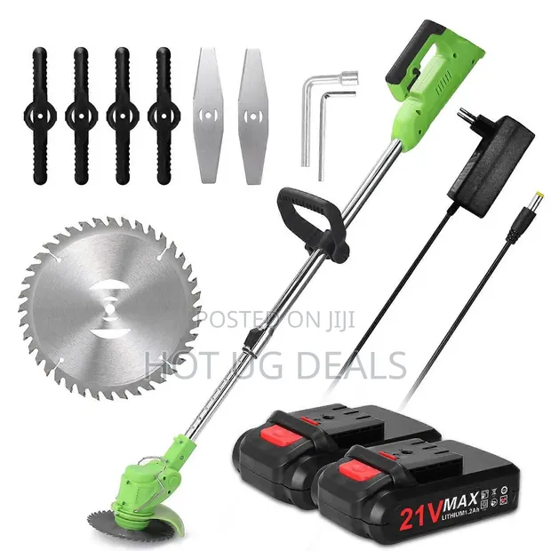 48V Professional Cordless Grass Trimmer Brush Cutter Kit - 1